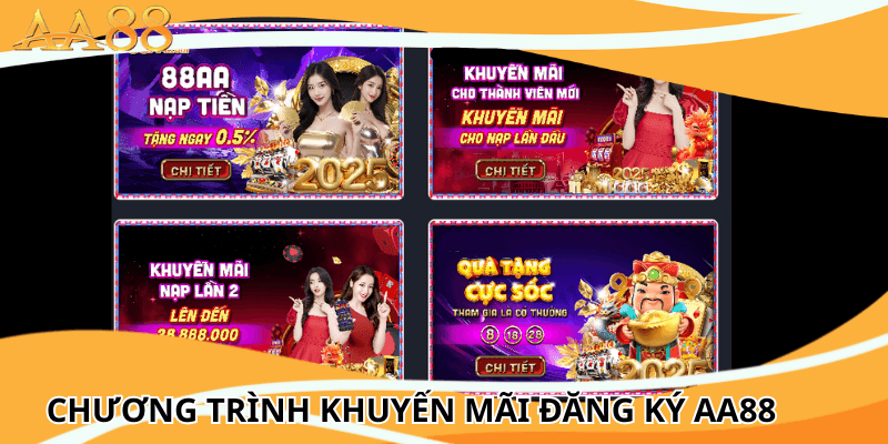 chương trình khuyến mãi đăng ký aa88